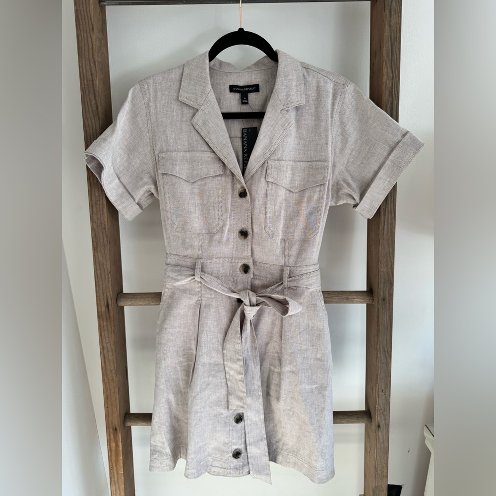 NWT Banana Republic Utility Dress